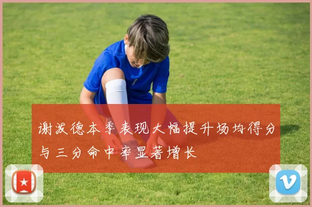 谢泼德本季表现大幅提升场均得分与三分命中率显著增长